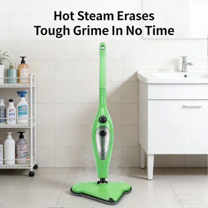 12-in-1 Steam Mop Cleaner  Handheld Floor & Carpet Cleaning Tool