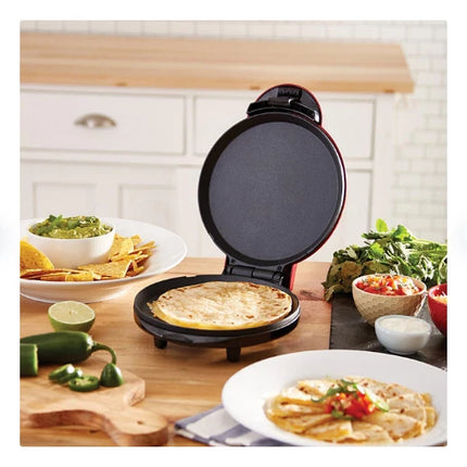 Electric Mini Pancake Maker Waffle Pizza Pan Cookies Eggs Breakfast Lunch Snack