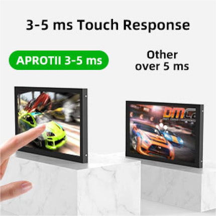 Mini 7inch Touch Screen Monitor Mini Second Computer HDMI Gaming Display Monitor