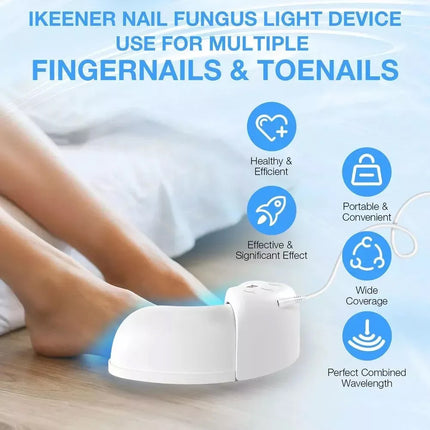 Foldable Onychomycosis Toes Nail Toenails &Fingernail Fungus Polish Curing Light