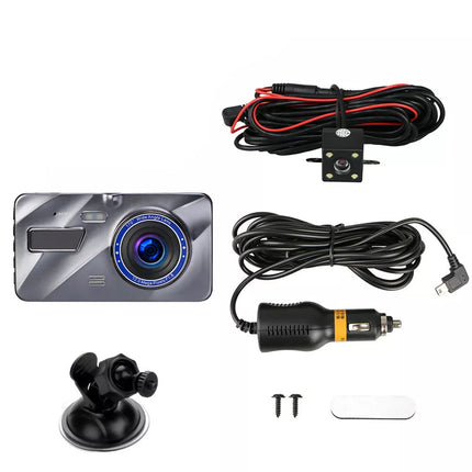 1080P Car Dash Camera Dual Front and Rear Video DVR Recorder Night Vision Kit
