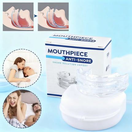 Anti-Snore Mouthpiece & Grinding Guard – Effective Sleep Aid for Snoring & Teeth Clenching