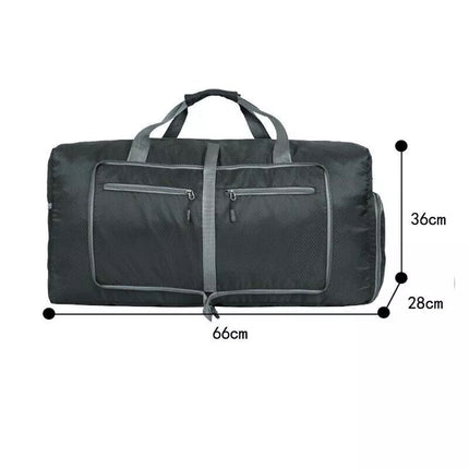 Large Gym Duffel Bags 70L Canvas Travel Bag Waterproof Fitness Shoes Compartment