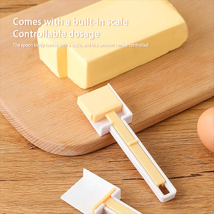 Butter Dish with Lid Easy Scoop Butter Keeper Container Refrigerator Countertop