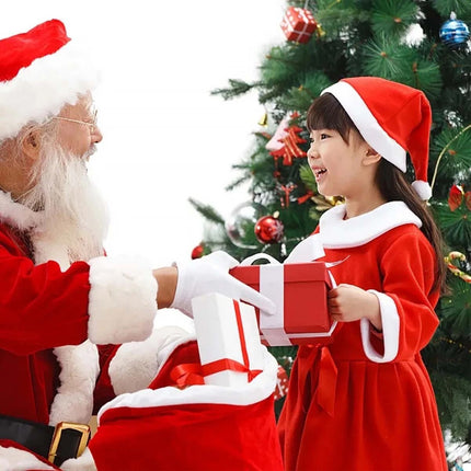 20X Adult Santa Hat Christmas Cap Costume Xmas Party Wear Costume Claus Gift
