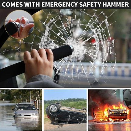 Car Steering Wheel Lock Anti Theft Security Wheel Clamp Extendable Heavy Duty