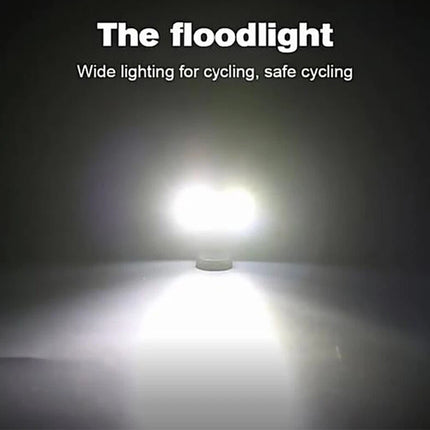 Waterproof Bicycle Bike Lights Front Rear Tail Light Lamp USB Rechargeable IPX4