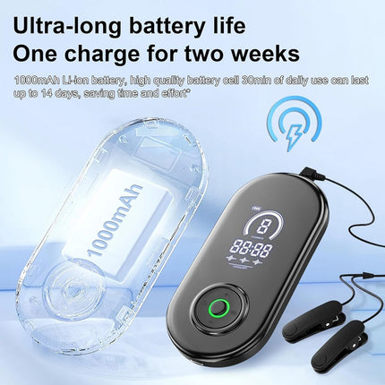 Sleep Aid CES Device With Ear Clips for Insomnia Stress Depression Migraine