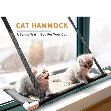 Cat Bed Window Hammock Perch Cushion Hanging Shelf Seat Pet Up to 10kg