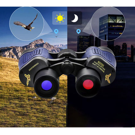 Powerful Telescope 60X60 Binoculars HD 10000M Low Light Vision Outdoor Hunting