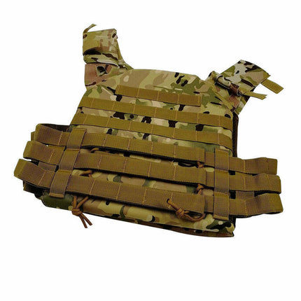 Military Tactical Vest JPC Airsoft Molle Combat Plate Carrier Paintball Hunting Cp Camo