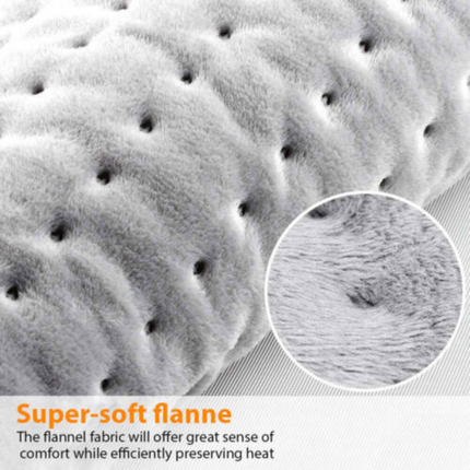 Electric Heat Pad Adjustable Heating Mat Warmer Blanket Back Pain Relief 76 x 40 cm