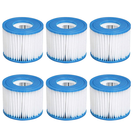 6x For Fit Bestway 58323 Type VI Cartridge Filter Swimming Pool Pump Lay-Z-Spa