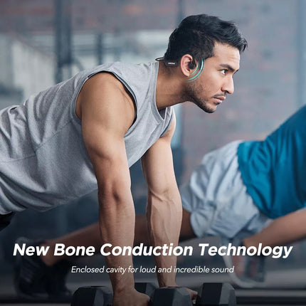 Bone Conduction Wireless Headphones Bluetooth 5.3 Headset Sport Swimming Earbuds