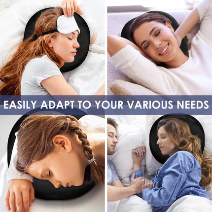 Donut Shape Pillow Comfortable Ear Piercing Pillow with Ear Hole