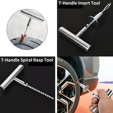 Tyre Puncture Repair 37PCS Kit (JS78) Tire Recovery Car 4WD Offroad Plugs Tool