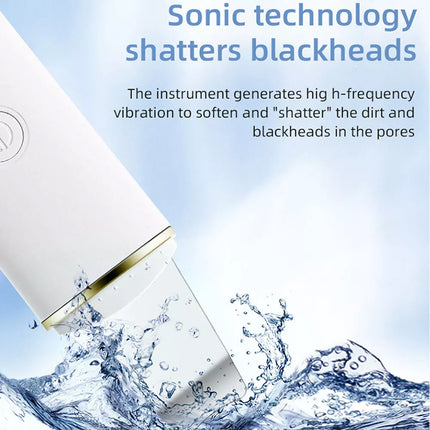Facial Skin Scrubber Ultrasonic Dirt Cleaning Blackhead Remover Face Clean Care