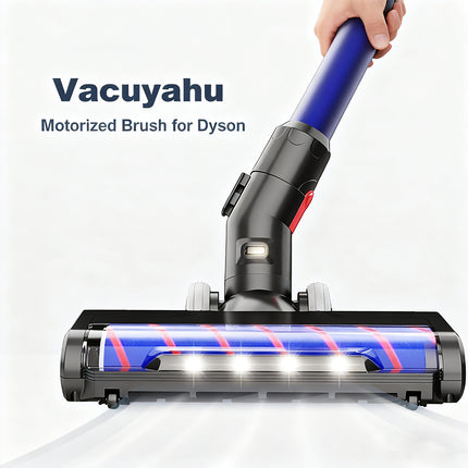Motorized Floor Brush Soft Roller Head for Dyson V7 V8 V10 V11 Cordless Vacuum