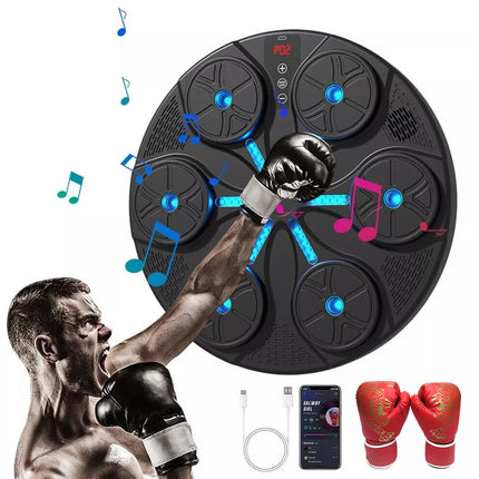 Smart Punching Boxing Training Pad Electronic Music Machine Home Wall Target