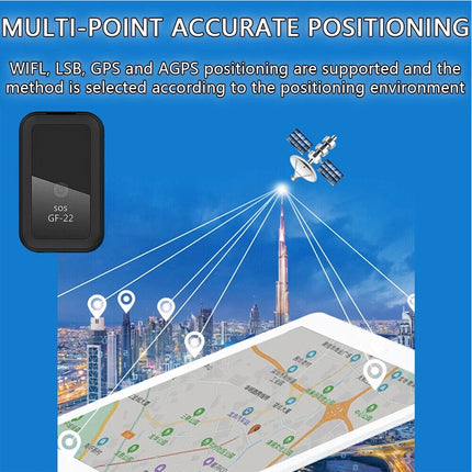 Mini GPS Tracker Magnetic Real Time Vehicle Car Locator Full Coverage Tracking