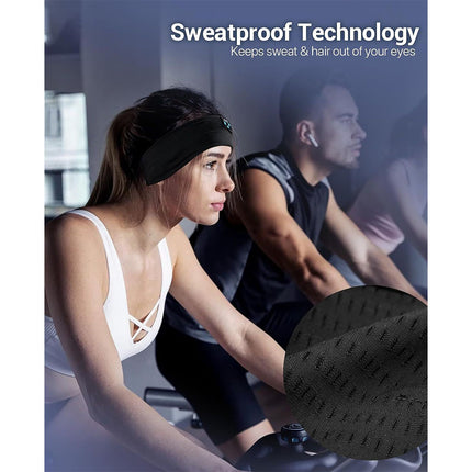 Wireless Bluetooth Headband Sleep Headphones Ultra-Soft Music for Side Running