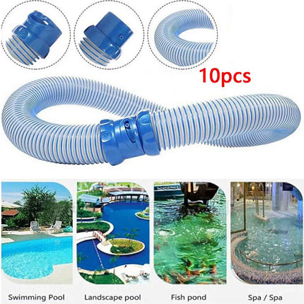 10pcs Pool Cleaner Twist lock Hose For Baracuda Zodiac X7 T3 T5 MX8 MX6 1M-long