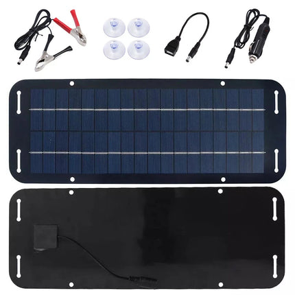 60W Solar Panel 12V olt Trickle Battery Charger For Caravan Car Van Boat Kit