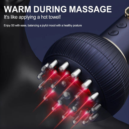 Electric Lymphatic Drainage Machine Meridian Body Massage Brush Microcurrent