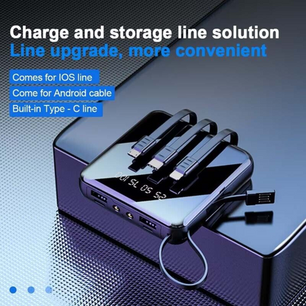 Portable 900000mAh Power Bank Mini USB Backup Battery Charger For Mobile Phone