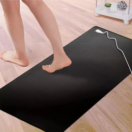 Universal Earthing Mat Kit Grounding Mat EMF Shielding Therapy for Yoga Office33x60cm