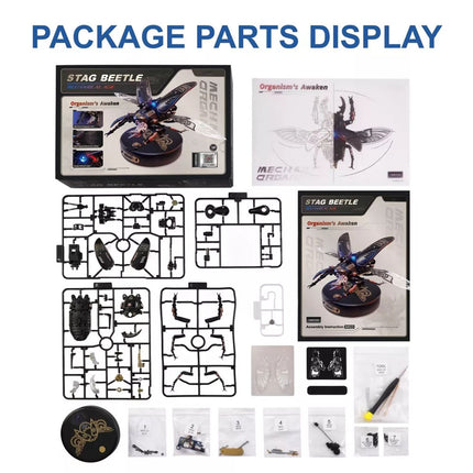 Storm Beetle DIY Moveable 3D Plastic Puzzle Series Steampunk Gift for Adult