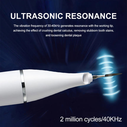 Ultrasonic Tooth Cleaner Electric Dental Scaler Tartar Plaque Calculus Remover