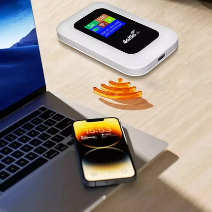 Portable 5G LTE Wireless WiFi Router Mobile Broadband MIFI LCD Hotspot