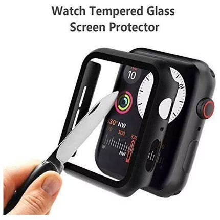 Black For Apple Watch Case Cover iWatch Series 10 42mm Screen Protector