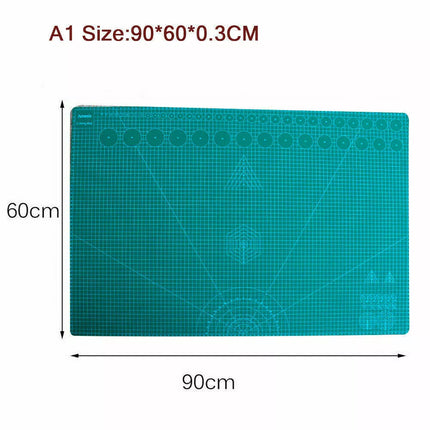 A1 PVC Cutting Mat Durable DIY Self Healing Engraving Pad Craft