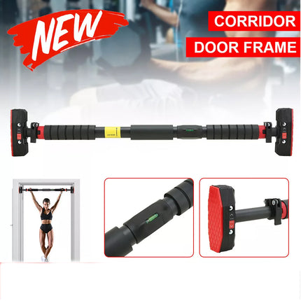 Pull Up Bar Chin Up Bar 70-100cm Adjustable Push Up Bar Doorway Wall Gym Frame