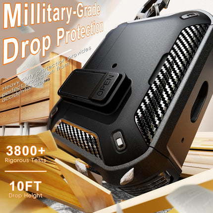 Apple Airpods Pro 3 (2025) Case Cover Heavey Duty Shockproof Protector Black