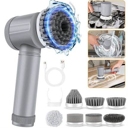 Power Spin Scrubber Cordless Electric Spin Scrubber Handhold Cleaning Brush