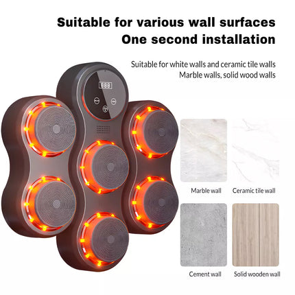 Music Boxing Machine Reaction Target Bluetooth Home Gym Electronic Wall Target