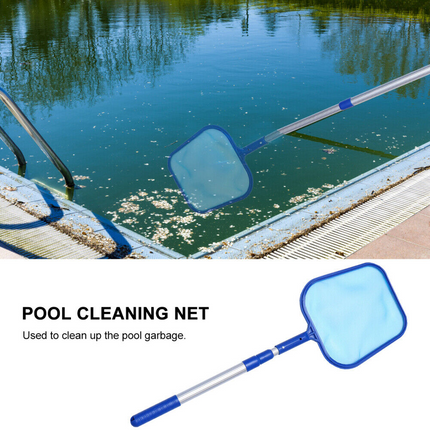 140cm Cleaner Net Leaf Pool Clear Skimmer Rake Scoop Swimming Spa Tub Mesh Frame