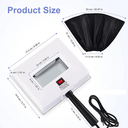 Woods Lamp Beauty Salom SPA Facial Care Analyzer UV Light Skin Diagnose Tester