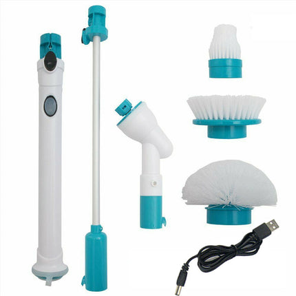 Electric Spin Scrubber Turbo Scrub Cleaning Brush Cordless Chargeable Bathroom