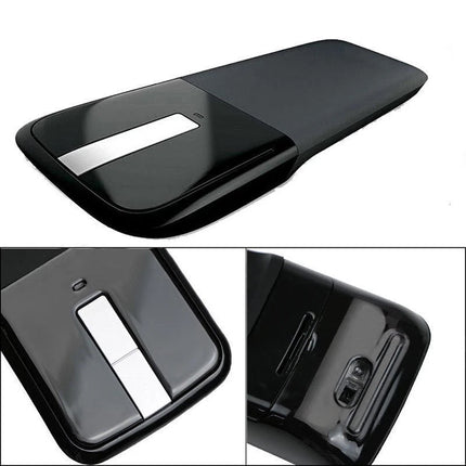 2.4Ghz Foldable Wireless Bluetooth Mouse Optical ARC Touch Computer Mice For PC