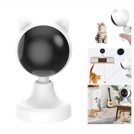 Cat Laser Toy Automatic Toy for Indoor Cats Toys Pointer Interactive USB Cat Toy