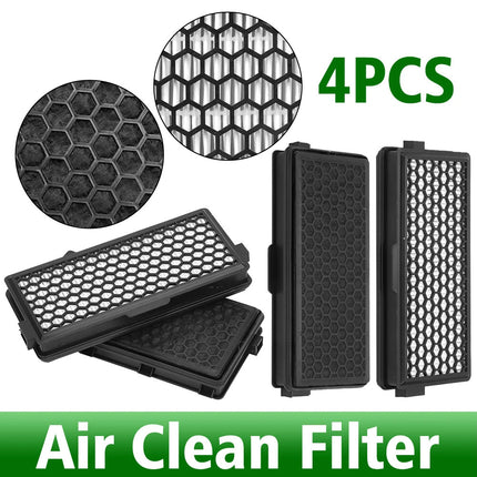 4X Active Air Clean Filter For Miele C2 C3 Complete Powerline Dog & Cat SF-AA50O