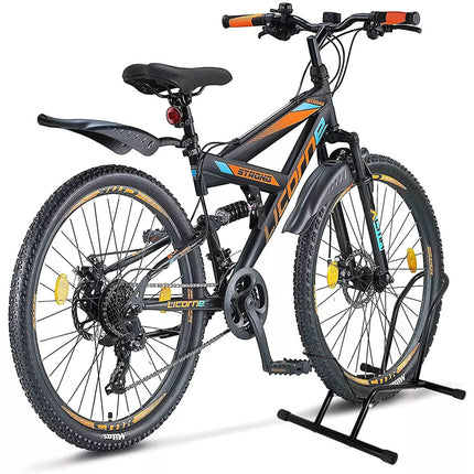 Road Bike Stand Floor Bike Rack Garage Bicycle Stands for Storage Indoor/Outdoor