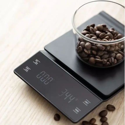 Accurate Electric Kitchen Coffee Scale (QS82) W/ Timer High-precision 3kg/0.1g