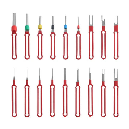 Terminal Removal Connector Tool Electrical Wire Kit Pin Ejector Extractor Auto++