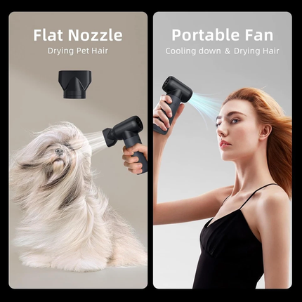 180000RPM Dry Portable Super Jet Fan Turbo Mini Duster 3Gear Electric Air Blower