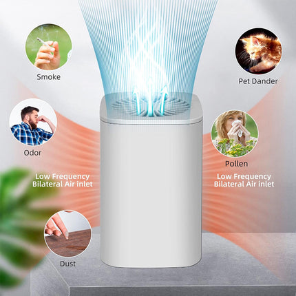 Home Air Purifiers for Large Room with H13 Filter Captures Smoke, Odor & Pet Dander